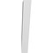Ekena Millwork 3 1/2-in. W x 18-in. D x 26-in. H Traditional Architectural Grade PVC Knee Brace BRCP035X18X26TRA - alternate 3